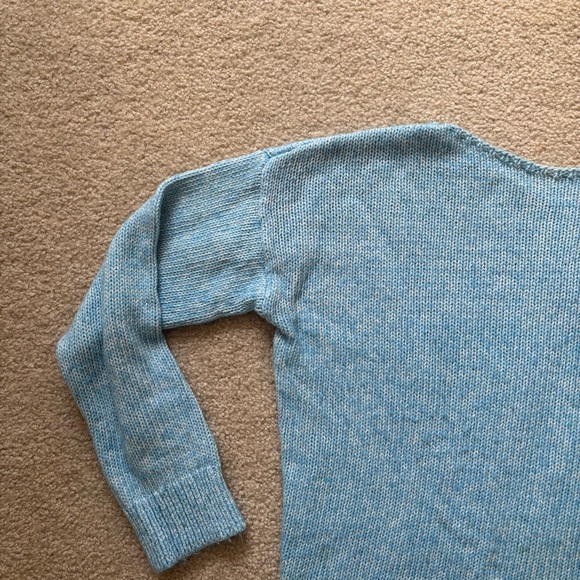 LOFT Light Blue Women's Sweater - Picture 2 of 6